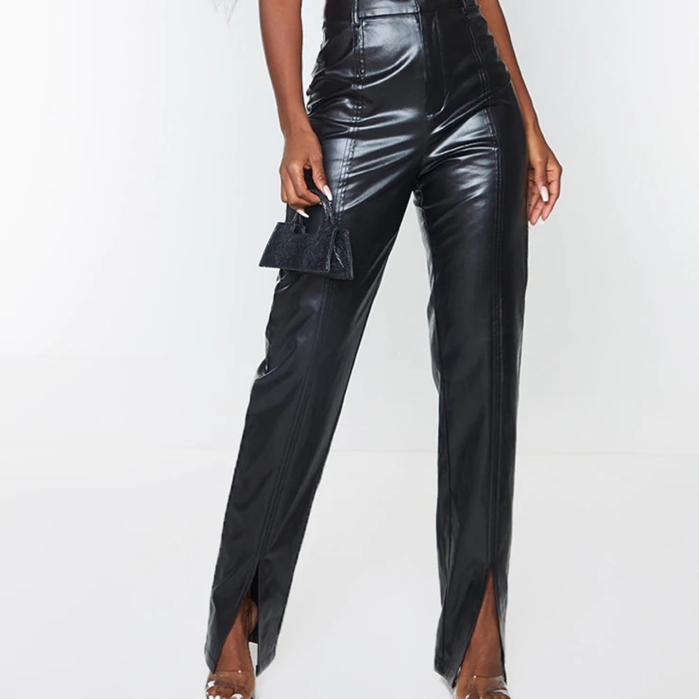 Split hem trousers from Pretty Little Thing
